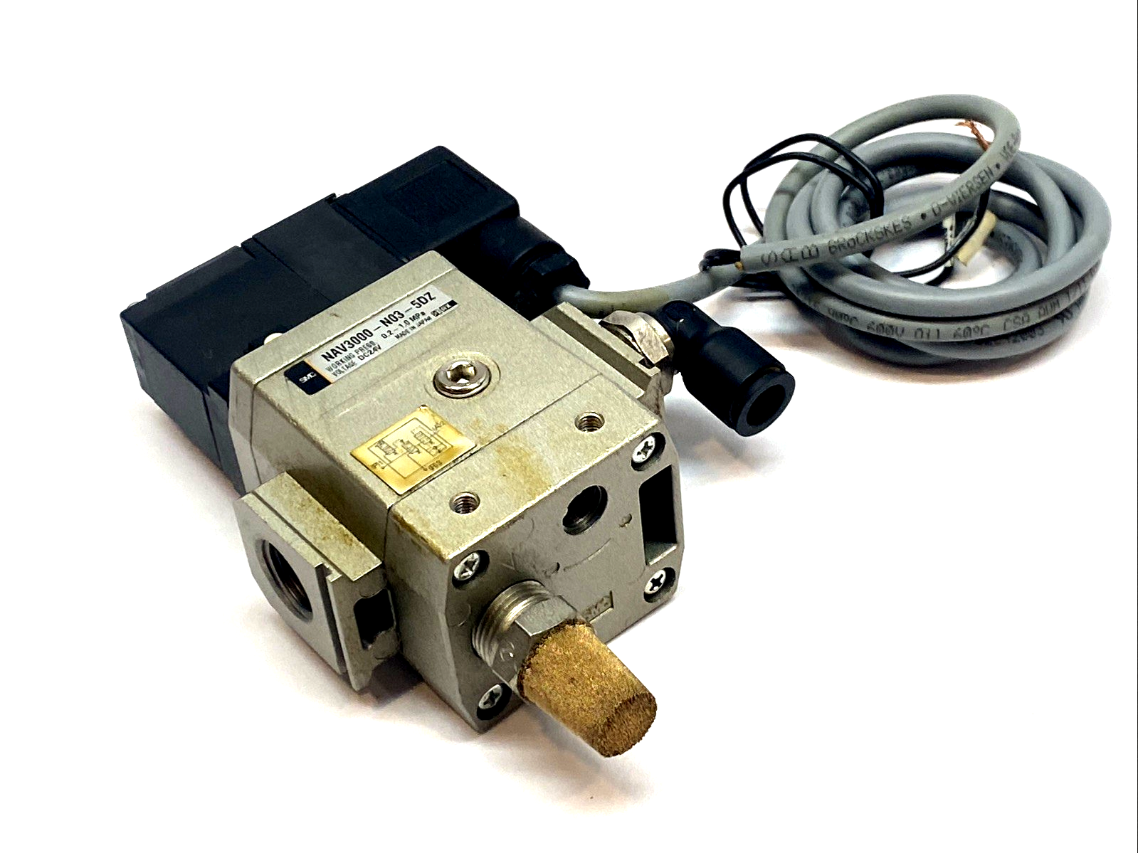 SMC NAV3000-N03-5DZ Soft Start Valve 3/8" 24VDC - Maverick Industrial Sales