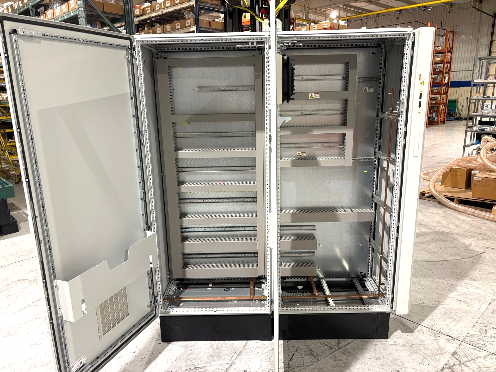 Rittal VX25 2 Bay Electrical Enclosure System VX 8885.000, VX 8185.245 68x20x79 - Maverick Industrial Sales