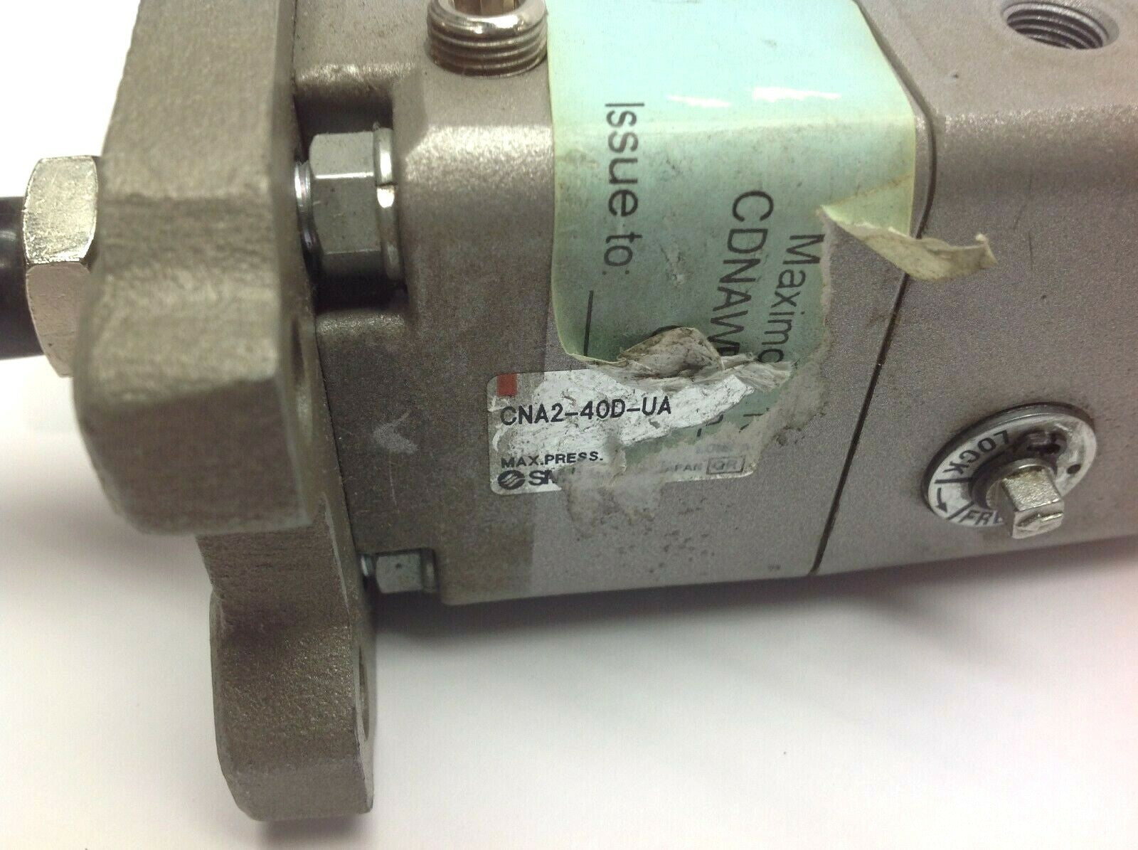 SMC CDNA2WF40-150-D Tie Rod Cylinder w/ Power Lock - Maverick Industrial Sales