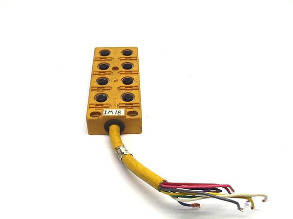 Turck VB 80-5 Eurofast 8-Port Junction Box U7013 - Maverick Industrial Sales