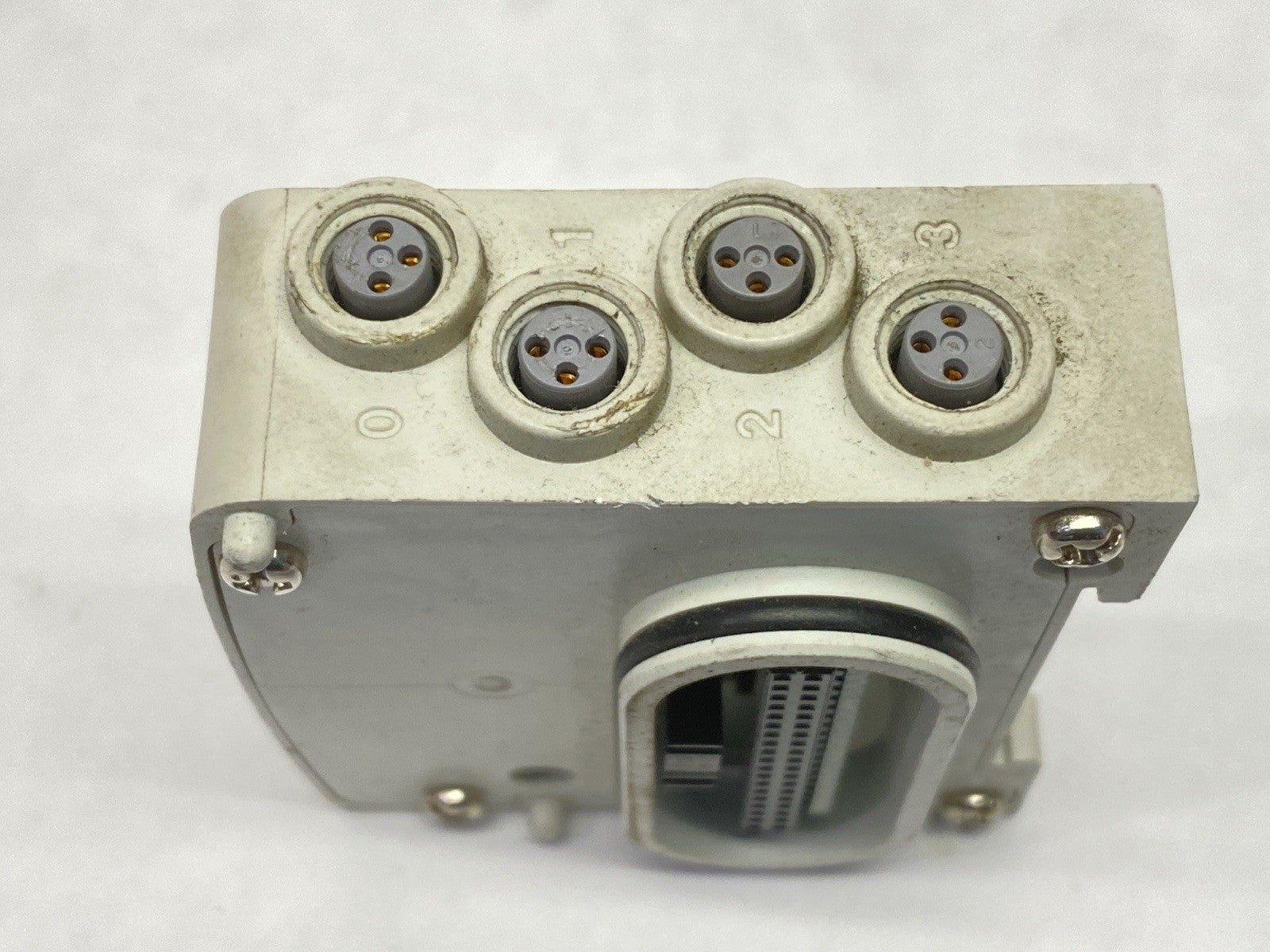 EX250-IE3 | SMC Pneumatic Manifold Input Unit 4x M8 3-Pin - Used - Maverick Industrial Sales