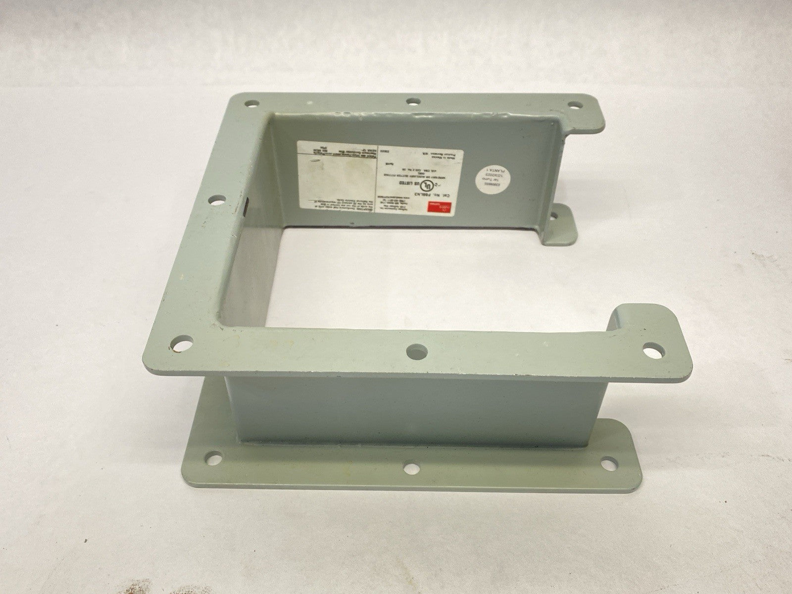 F66LN3,19950 | Hoffman F66LN3 Nipple Lay-in Hinged-Cover Gray 6" x 6" x 3" 19950 - Used - Maverick Industrial Sales