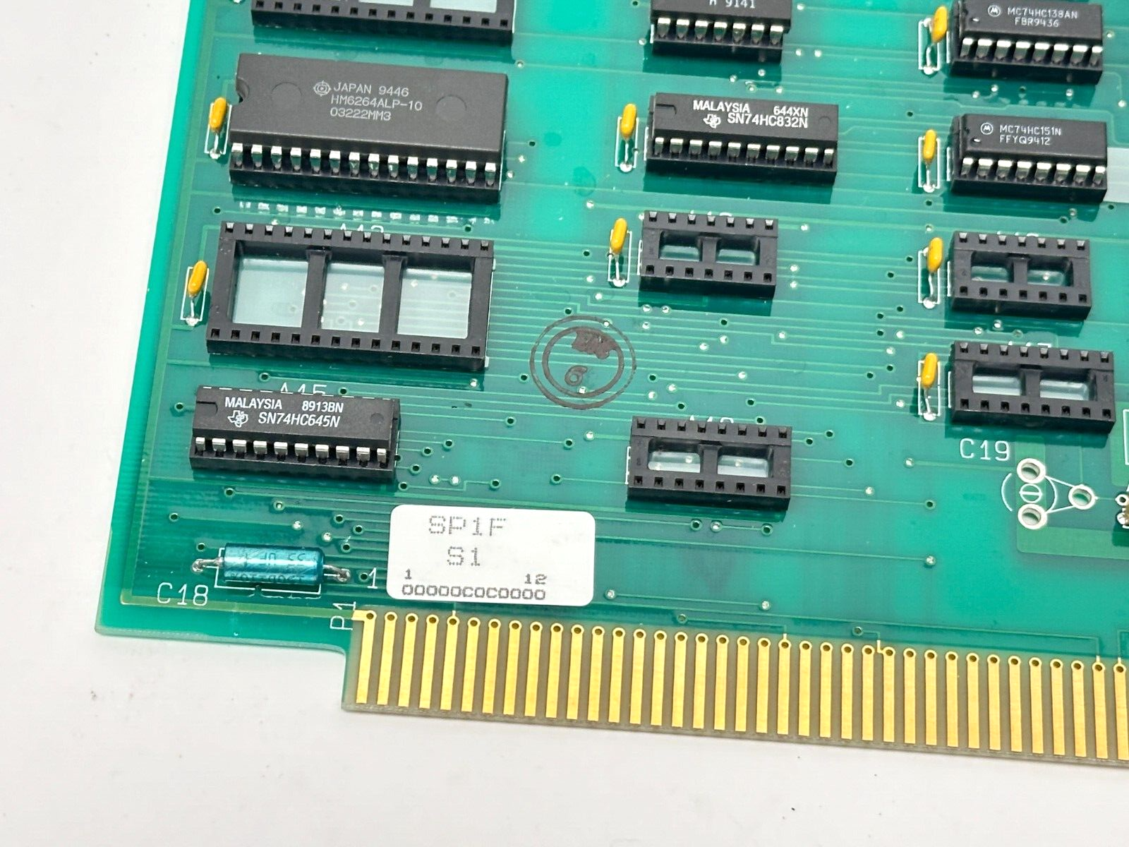 Eberline 11392-D02 Rev E Memory II Board SP1F S1 w/ 6116-S - Maverick Industrial Sales