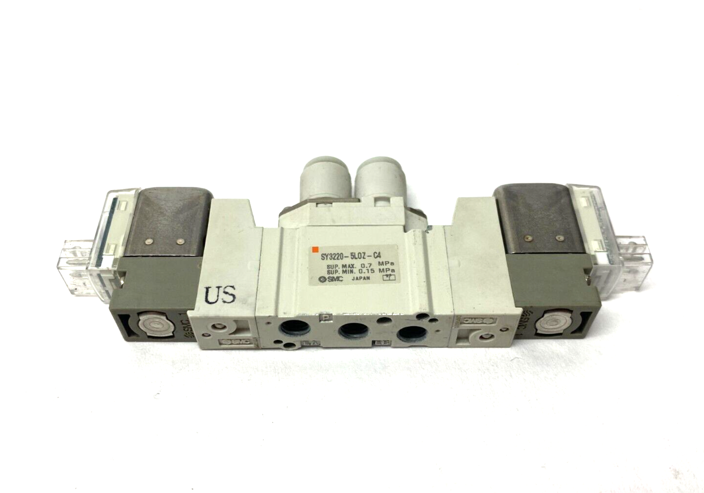 SMC SY3220-5LOZ-C4 Double Solenoid Valve 5-Port - Maverick Industrial Sales