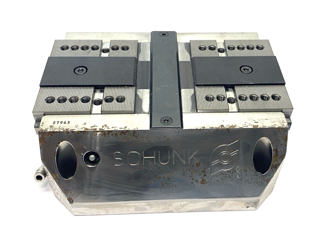Schunk KSP-LH PLUS 250 Pneumatic Clamping Force Block, 2-Jaw 15mm Per Jaw 405520 - Maverick Industrial Sales