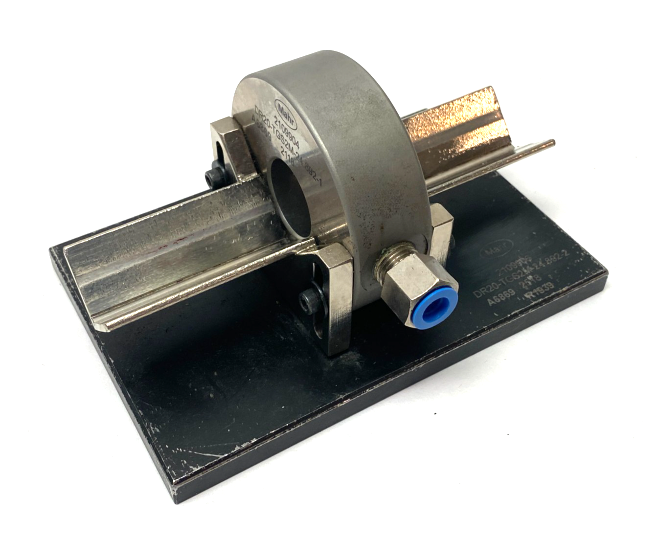 Mahr 2109904 Dimensionair 2-Jet Air Ring Gauge DR20-TGS2M-24.892-1 w/ Base Plate - Maverick Industrial Sales