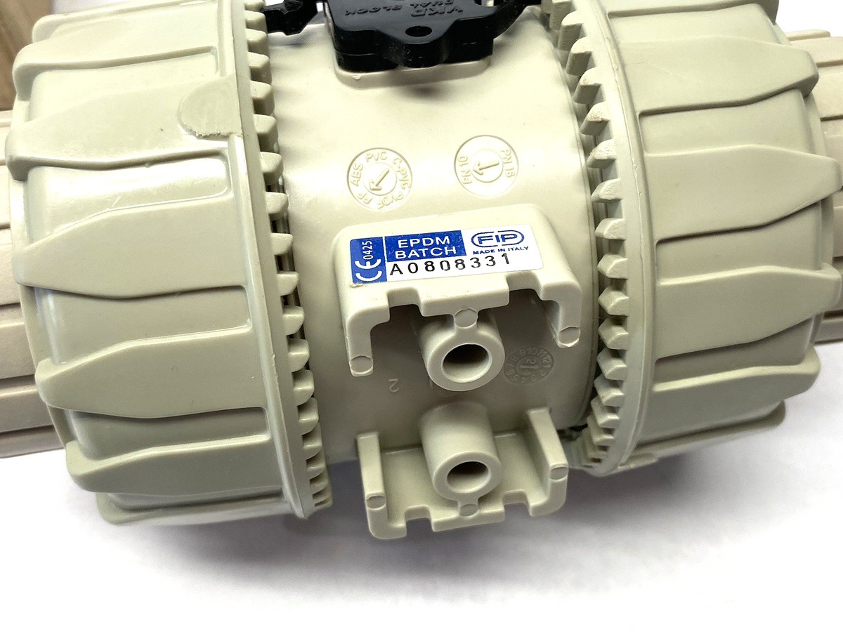 VKDFM200E | FIP DUAL BLOCK® 2-way Ball Valve, BSP Threaded Ends VKDFM 2" EPDM - New – Open box - Maverick Industrial Sales