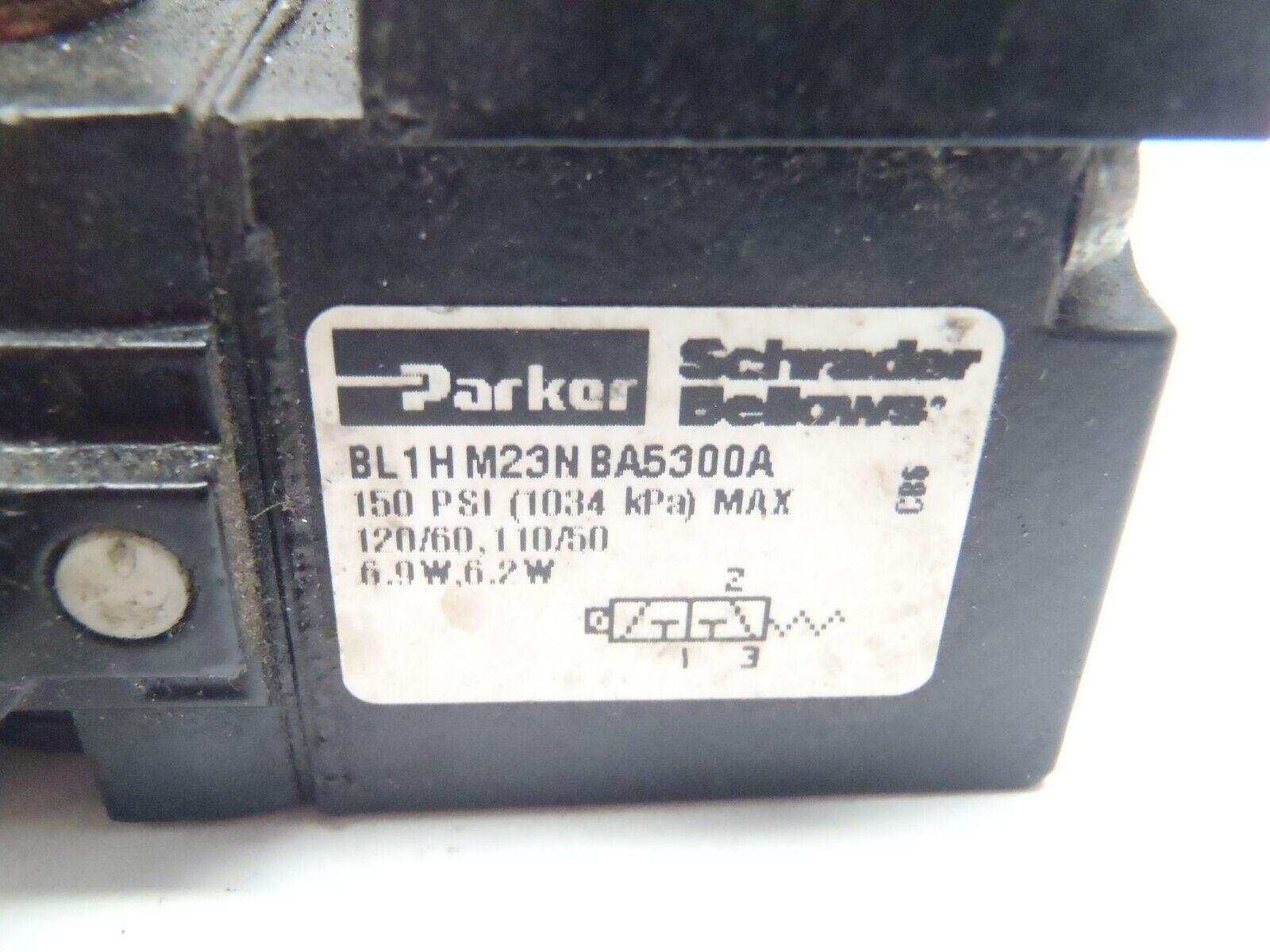 Parker BL1HM23NBA5300A Solenoid Valve - Maverick Industrial Sales