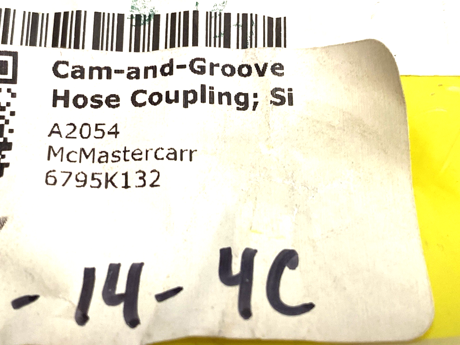 6795K132 | Stainless Steel Cam-and-Groove Hose Coupling 2-Lever 1-1/2 NPT Male - New - Maverick Industrial Sales