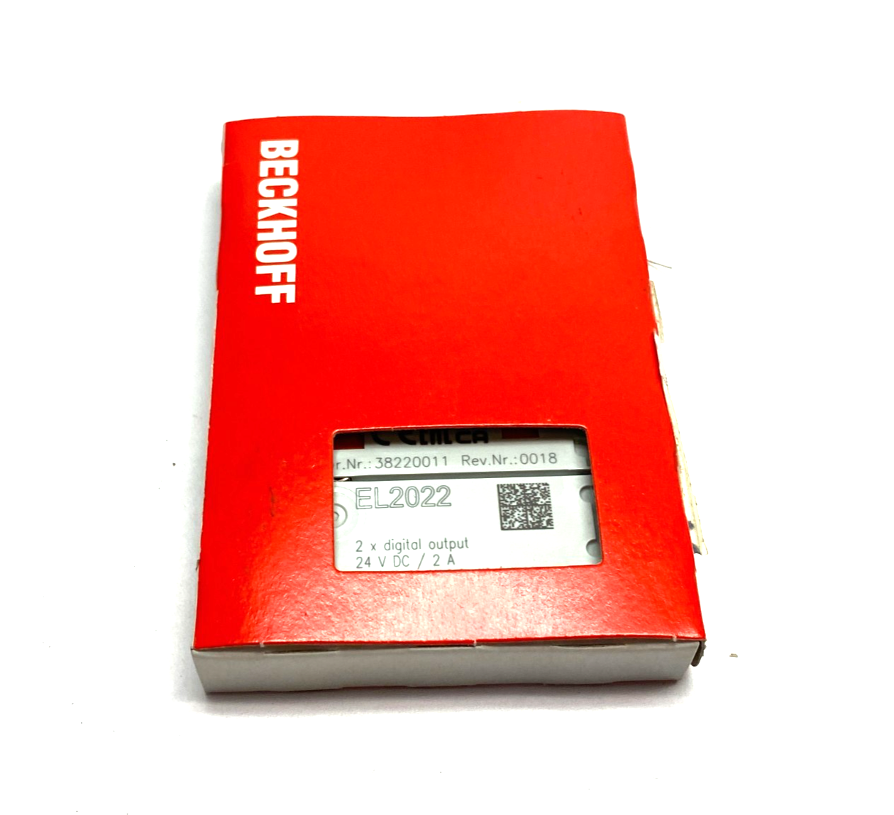 Beckhoff EL2022 EtherCAT 2-Channel Digital Output Terminal 24VDC - Maverick Industrial Sales