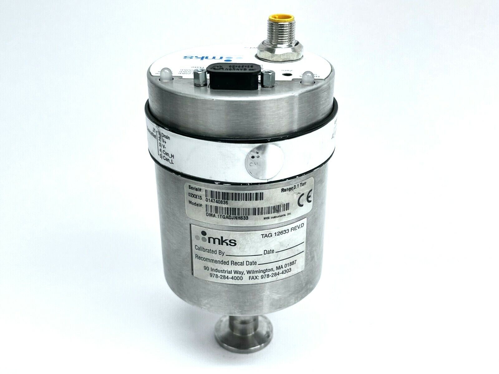 MKS i-Baratron DMA.1TGADJNH633 Digital Manometer Horizontal Unit - Maverick Industrial Sales