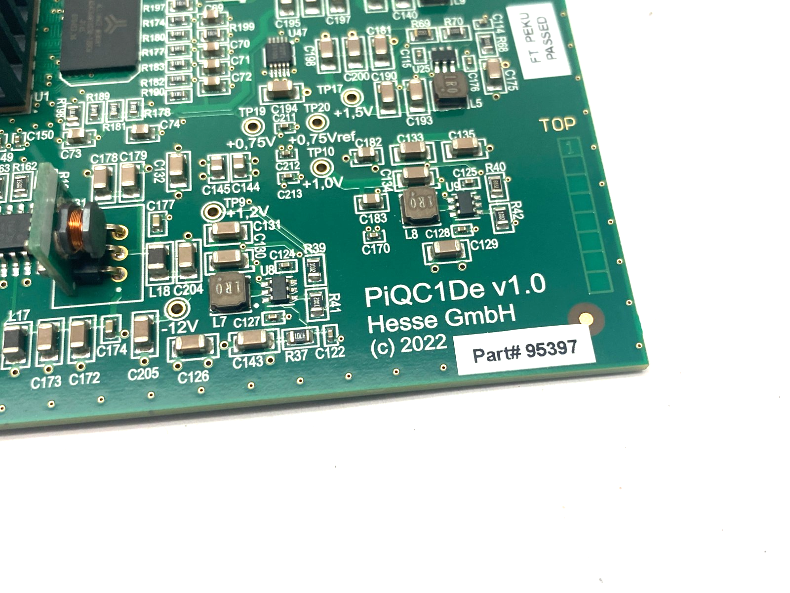 Hesse PiQC1De v1.0 Control Unit PCI Card 95397 - Maverick Industrial Sales