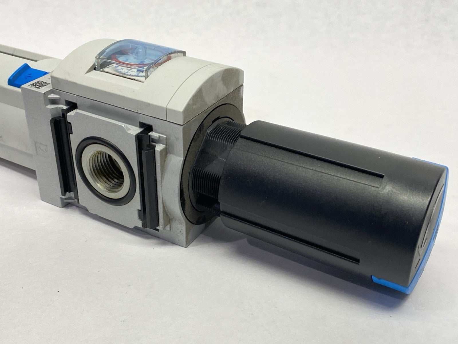 MS6-LFR-1/2-D7-E-R-M-RG-AS | Festo Filter Regulator G1/2 0.5–12bar Auto Drain - Used - Maverick Industrial Sales