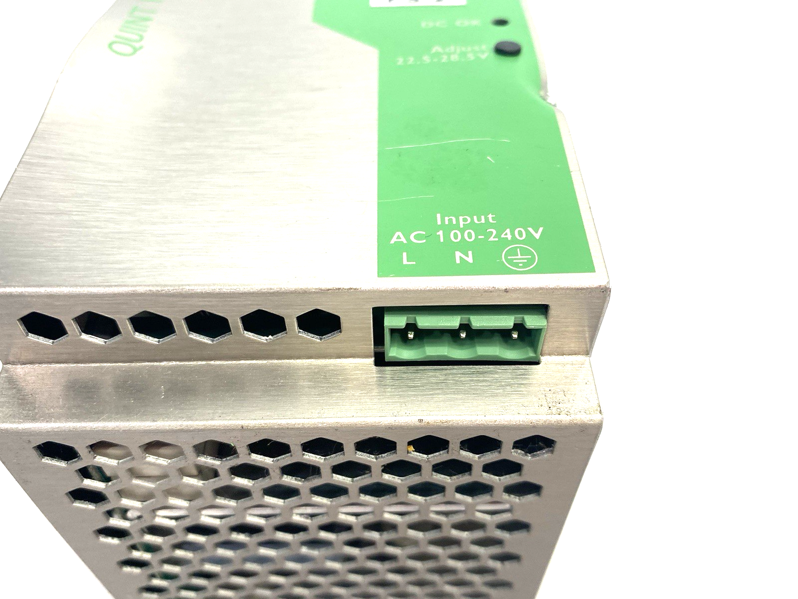 QUINT-PS-100-240AC/24DC/10 | Phoenix Contact 2938604 Power Sup. DAMAGED FACE - Used - Maverick Industrial Sales
