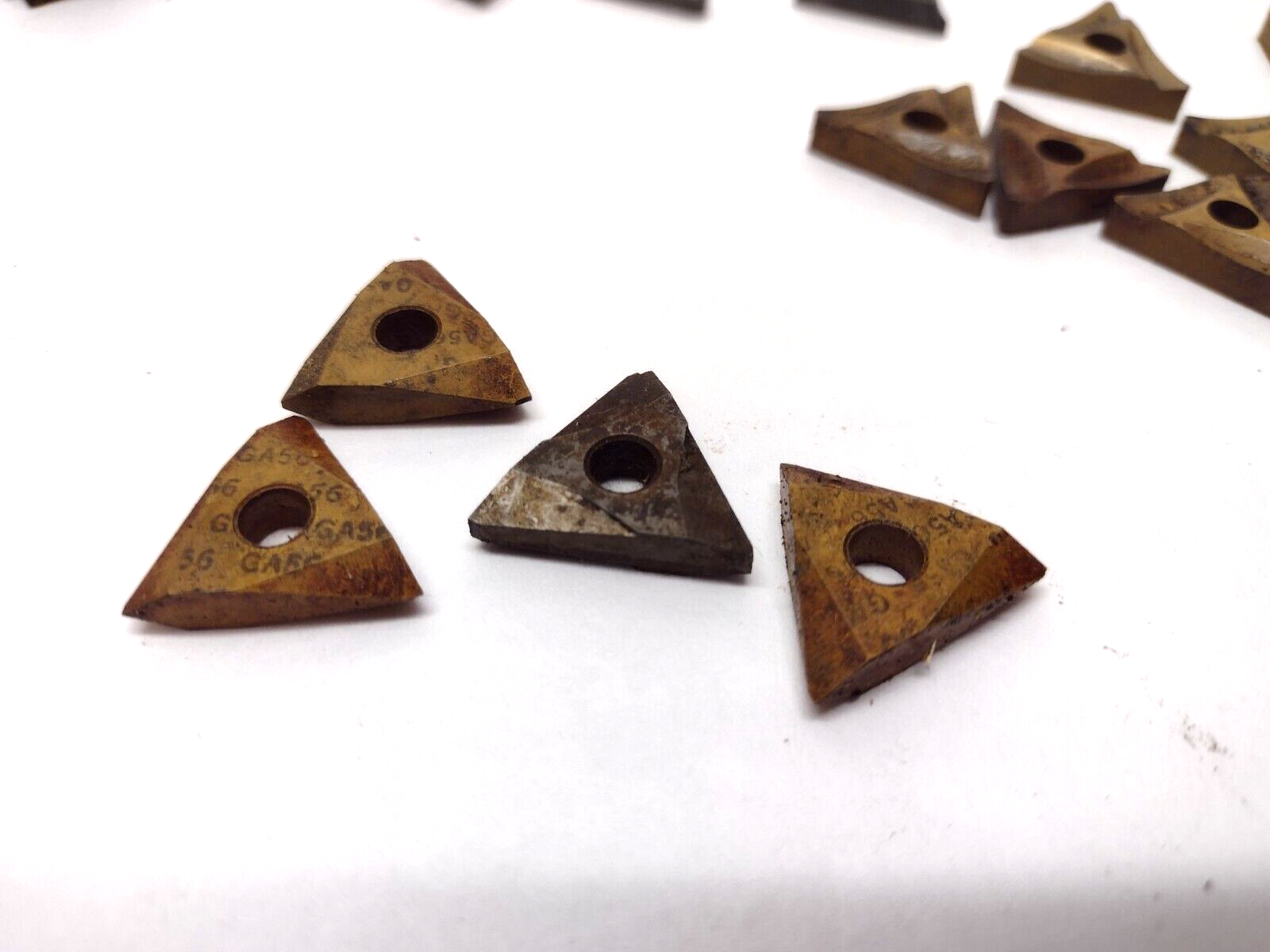 Various Tooling Inserts, Some New, Some Used, LOT OF 37 - Maverick Industrial Sales