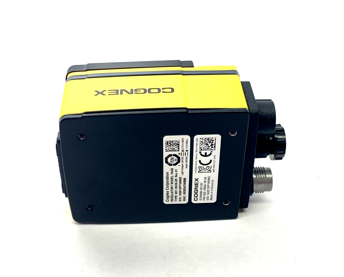 Cognex 828-10687-1R In-Sight Vision Camera IS7600M-363-50, 825-10644-1R - Maverick Industrial Sales