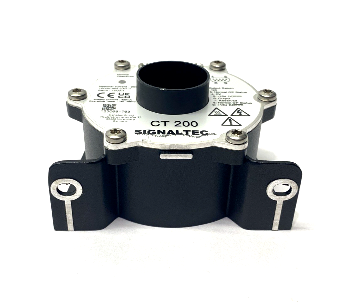 Signaltec CT 200 High Precision Current Transducer 200A 1000:1 1000V Rms CAT II - Maverick Industrial Sales