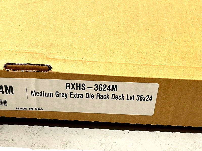 Tennsco RXHS-3624M Medium Grey Extra Die Rack Deck Lvl 36x24 - Maverick Industrial Sales