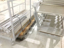 Industrial Crossover Platform Bridge, Catwalk, Walkway, Stairs, 150" Long - Maverick Industrial Sales