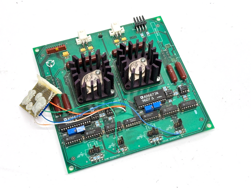 1-CD50-0094-001 PCB 1-CD50-0094-000-X1 w/ 2x AD667JN 9607 DAMAGED - Maverick Industrial Sales