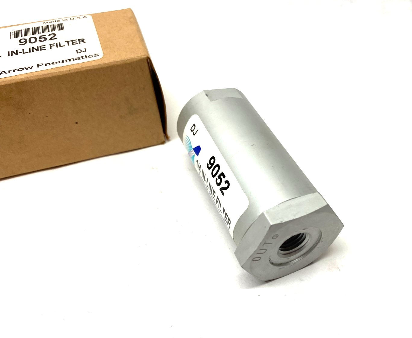 Arrow Pneumatics 9052 In-Line Filter 1/4" NPT - Maverick Industrial Sales
