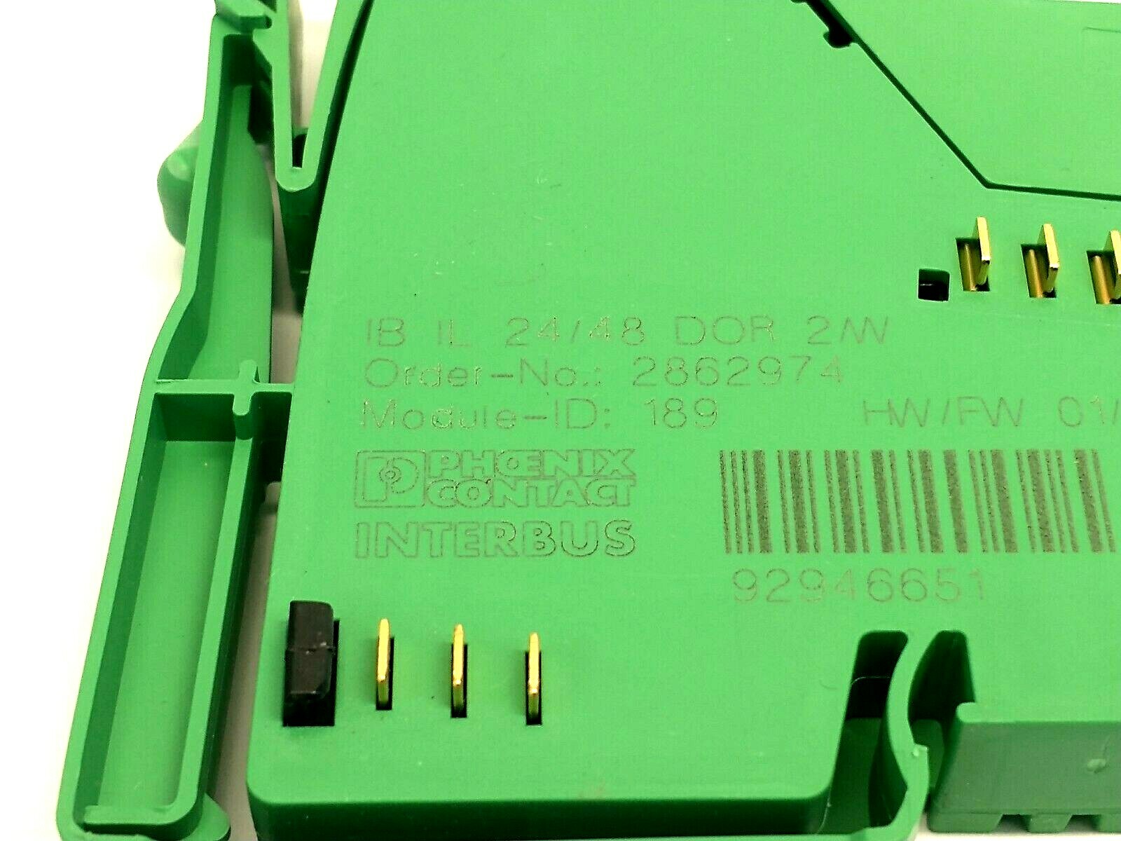 IB IL 24/48 DOR 2/W | Phoenix Contact Digital Output Inline Terminal 2862974 - Used - Maverick Industrial Sales