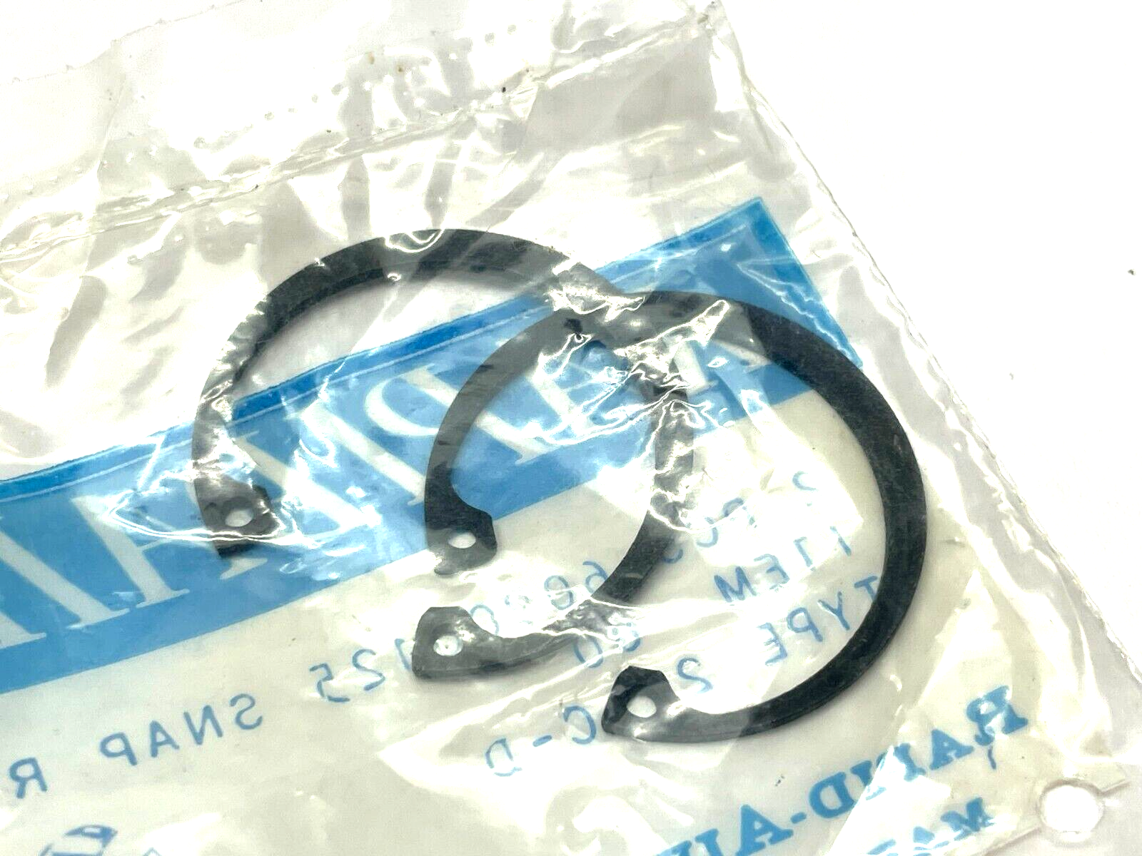 Rapid Air 60900125 Snap Rings LOT OF 2 PKGS - Maverick Industrial Sales