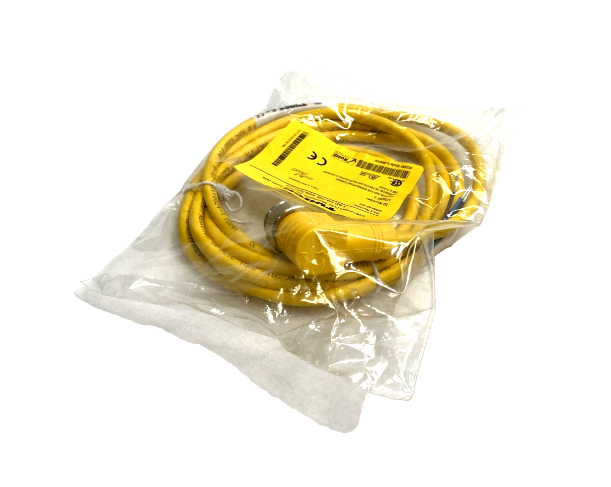 Turck WSM 40-2M Cordset, Male Angled 7/8"-16 4-Pin 2m U2692-1 - Maverick Industrial Sales