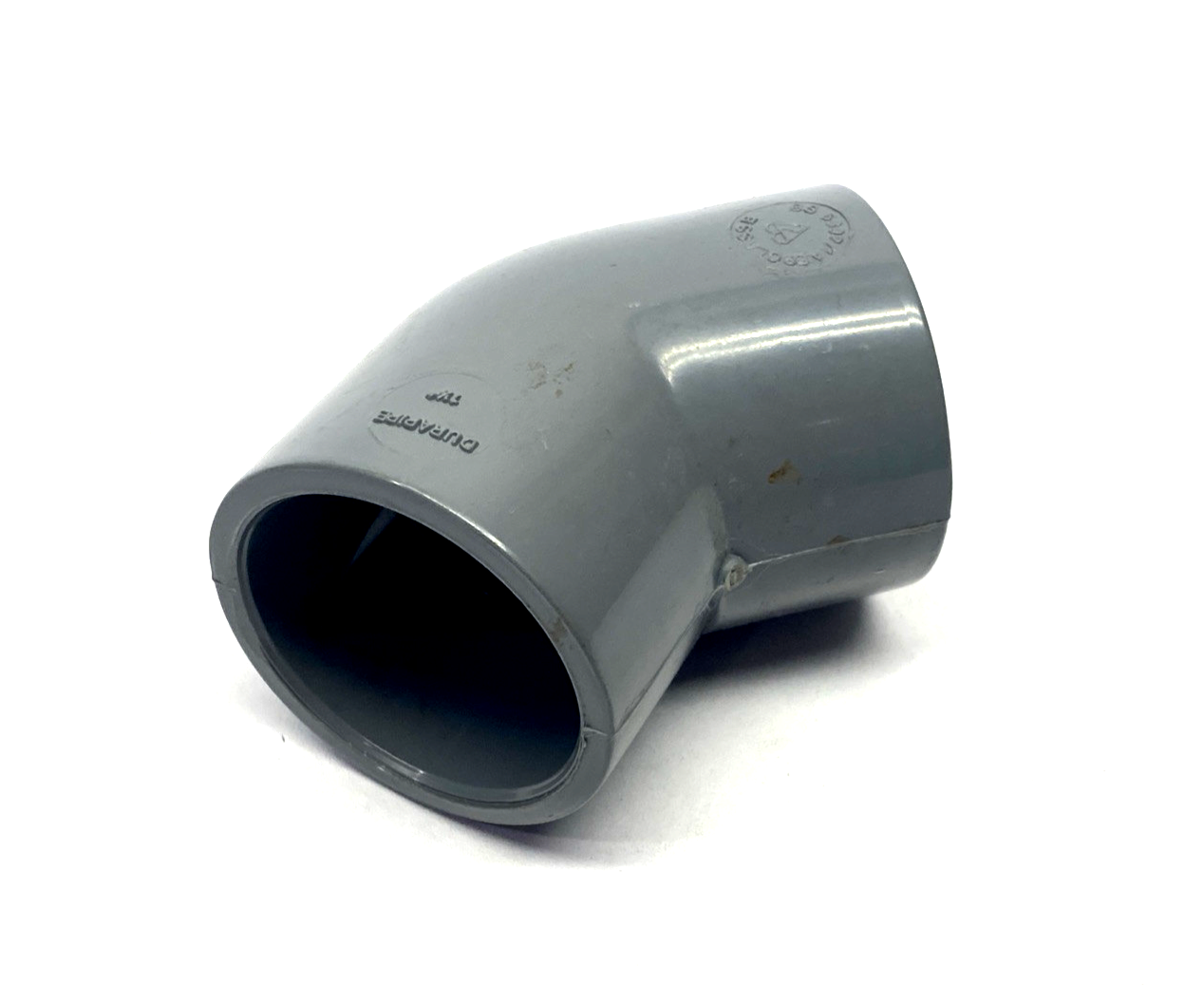 Durapipe 817-015 SCH 80 PVC 45 Deg. Elbow Fitting 1-1/2" Female Socket LOT OF 2 - Maverick Industrial Sales
