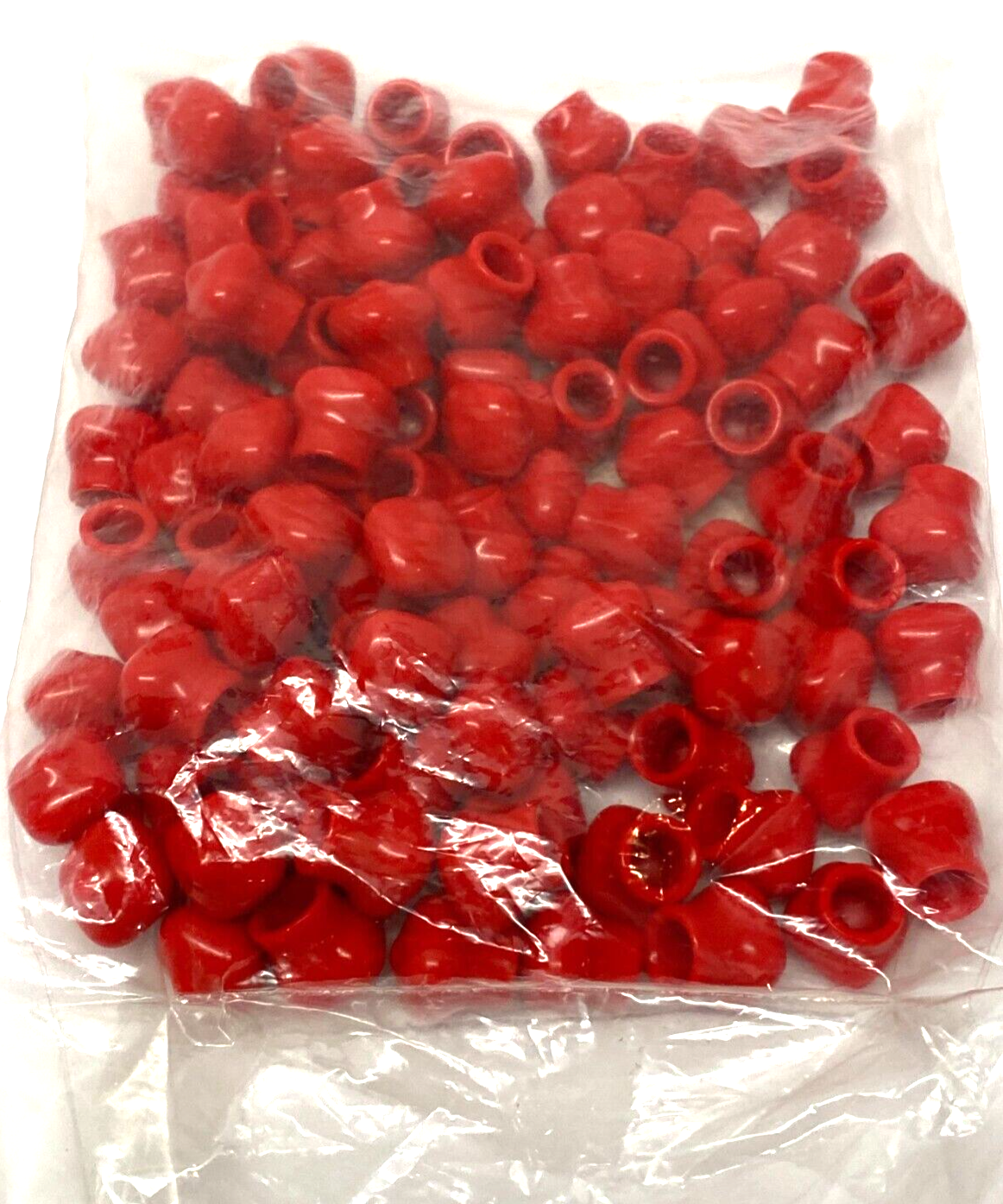 StockCap 419405 Anti-Roll Caps Red 0.296" X 0.500" PKG OF 100 - Maverick Industrial Sales