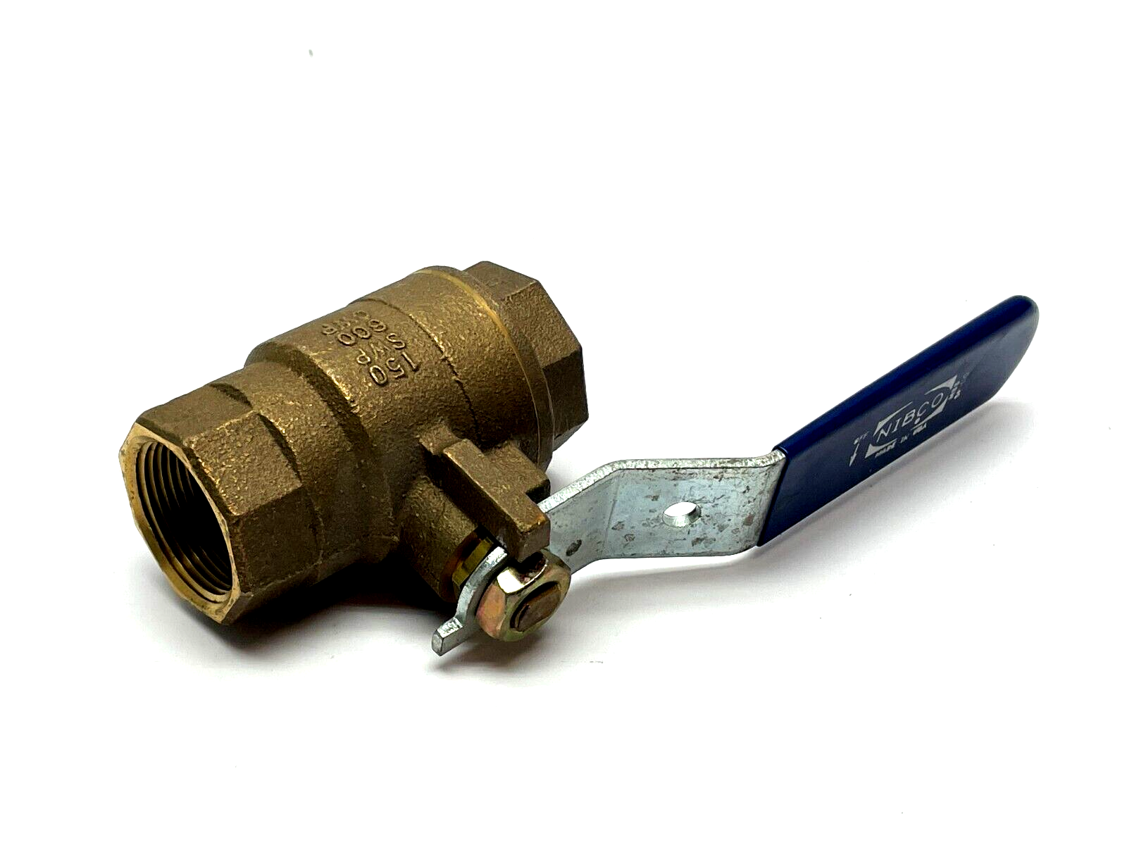 Nibco T58570 1-1/4 Two-Piece Bronze Ball Valve 1-1/4" - Maverick Industrial Sales