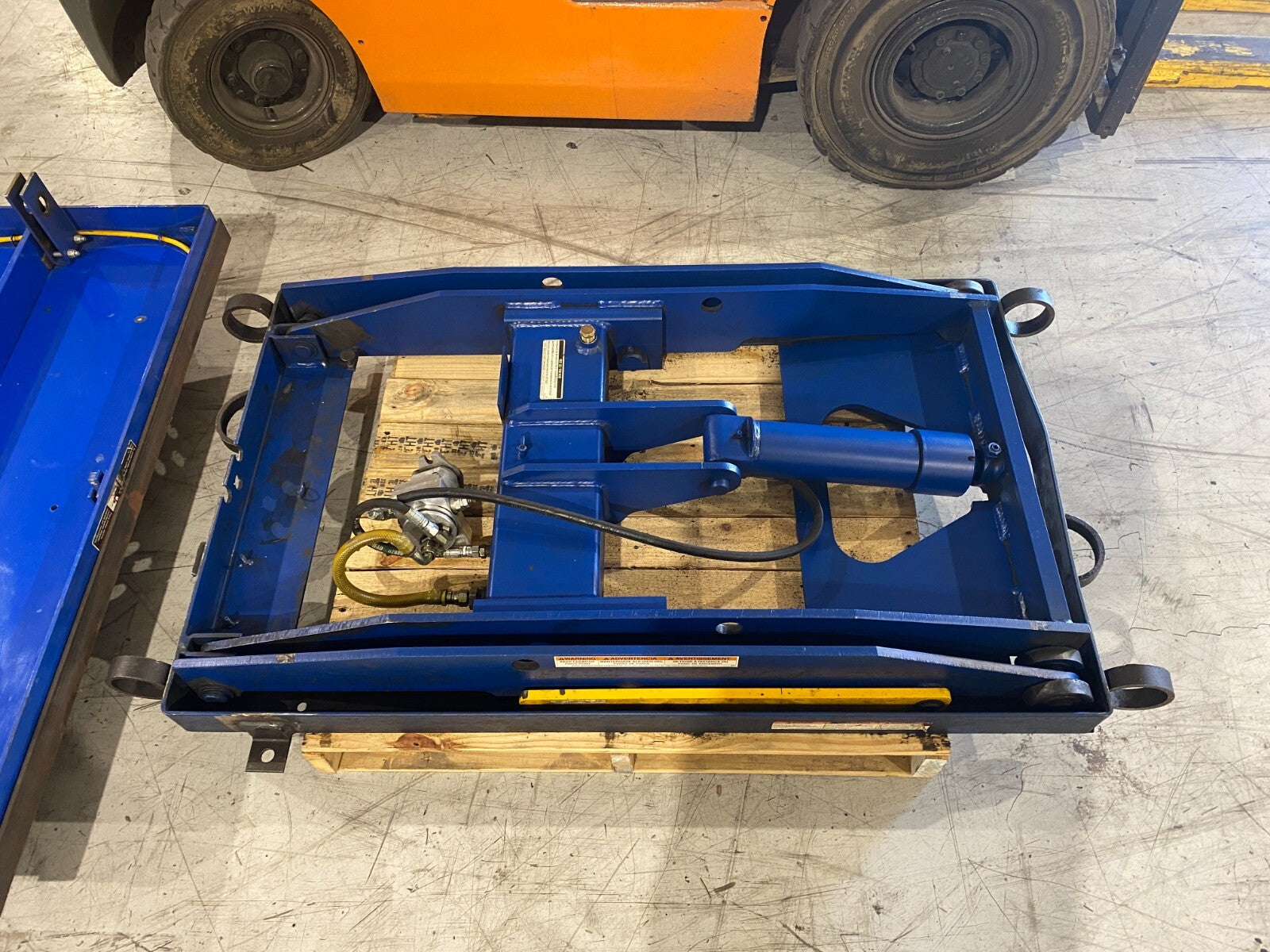 Vestil EHLT-4848-3-43 Electric/Hydraulic Scissor Lift Table 3000lbs Capacity - Maverick Industrial Sales