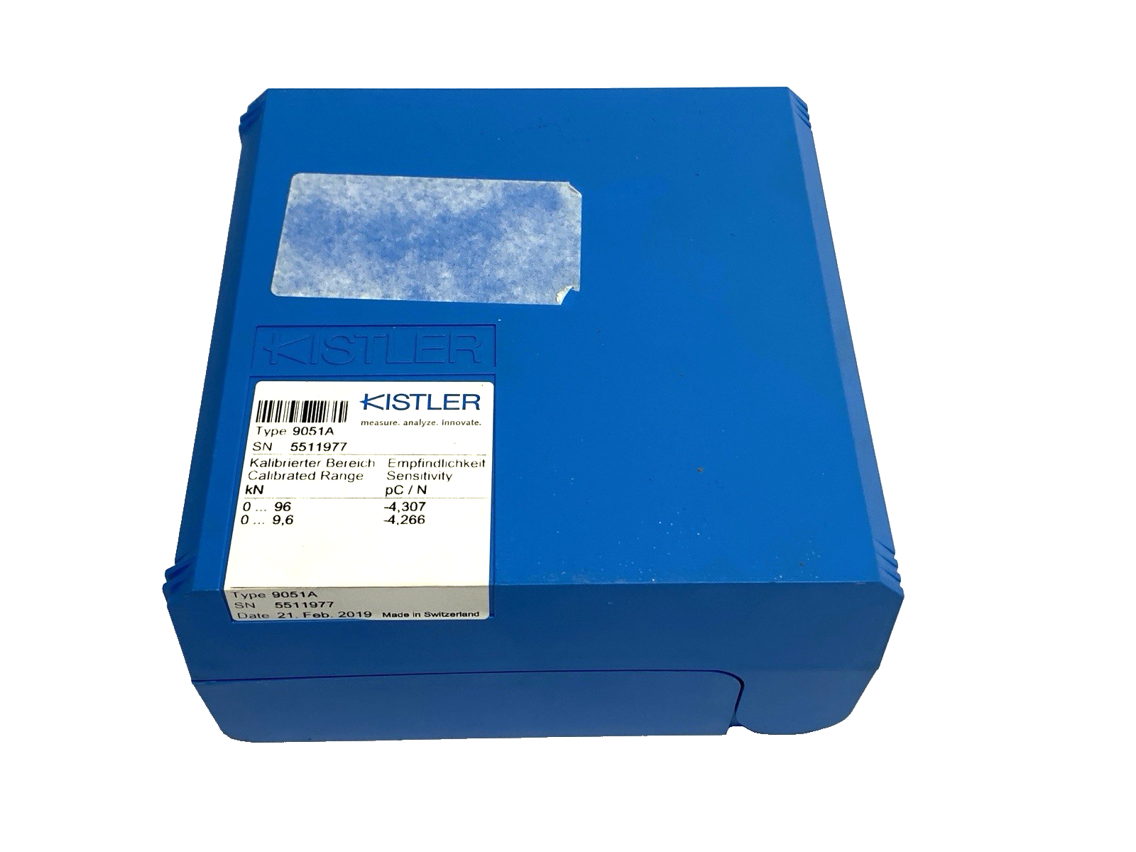 Kistler 9051A Piezoelectric Force Ring Sensor - Maverick Industrial Sales
