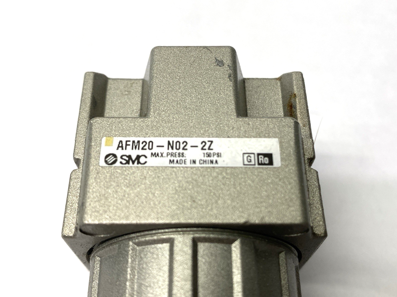 AFM20-N02-2Z | SMC Pneumatic Mist Separator 1/4" Ports - Used - Maverick Industrial Sales