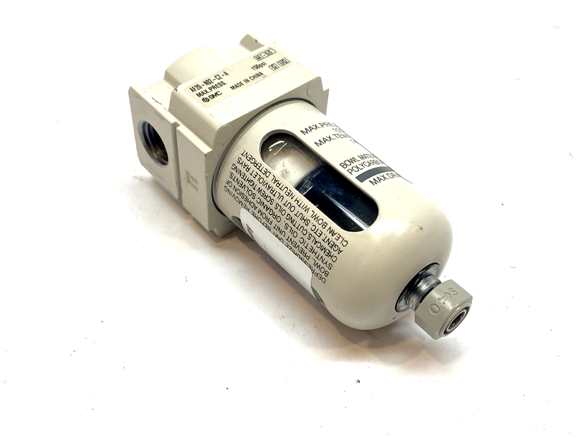 SMC AF20-N02-CZ-A Modular AF Mass Pro Filter 150psi 1/4" NPT - Maverick Industrial Sales
