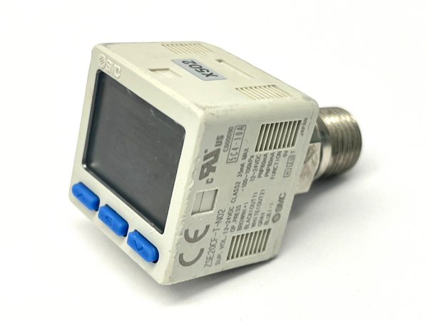 SMC ZSE20CF-T-N02 3-Screen High Precision Digital Pressure Switch - Maverick Industrial Sales