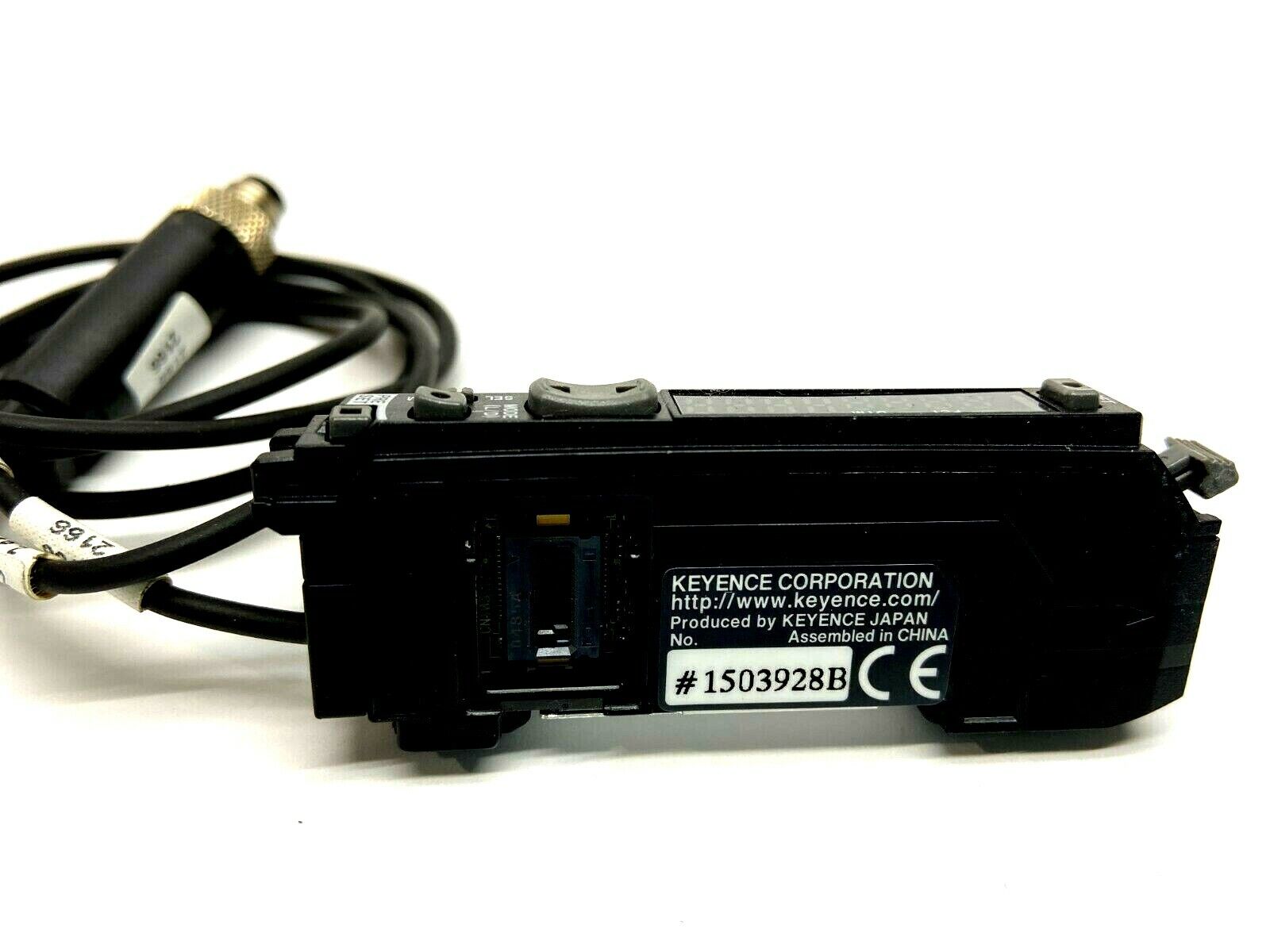 Keyence FS-N12P Fiber Optic Amplifier M8 Connection - Maverick Industrial Sales