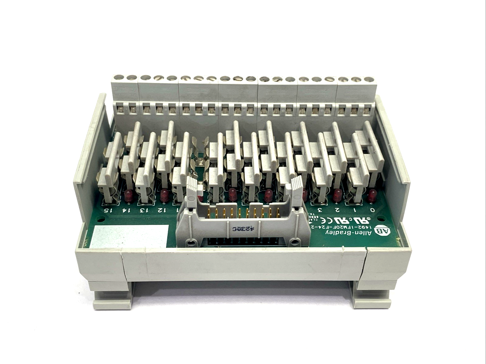 Allen Bradley 1492-IFM20F-F24-2 Ser. A 20-Pont Digital Interface Module NO COVER - Maverick Industrial Sales