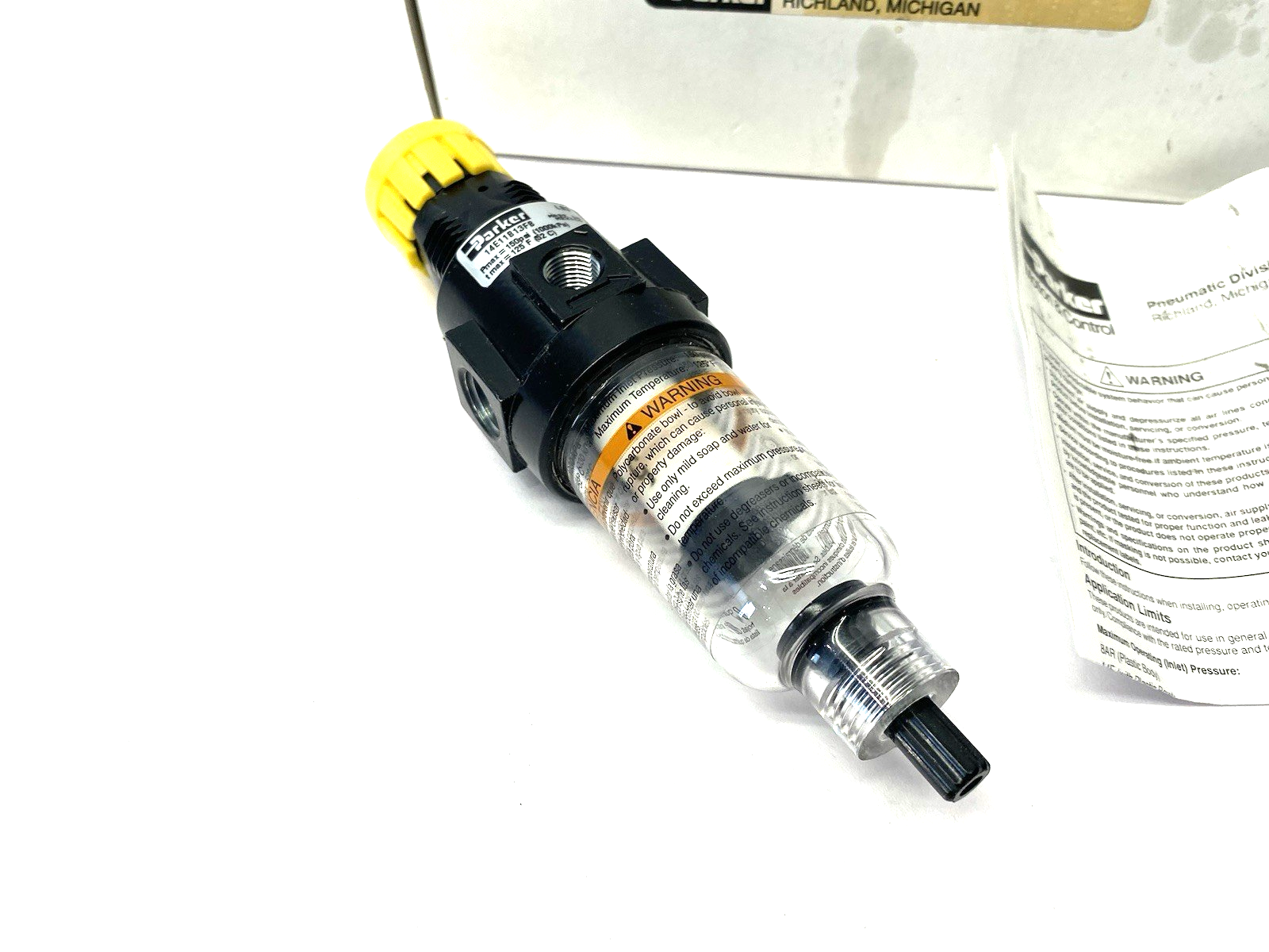 14E11B13FB | Parker Modular Filter/Regulator - New – Open box - Maverick Industrial Sales