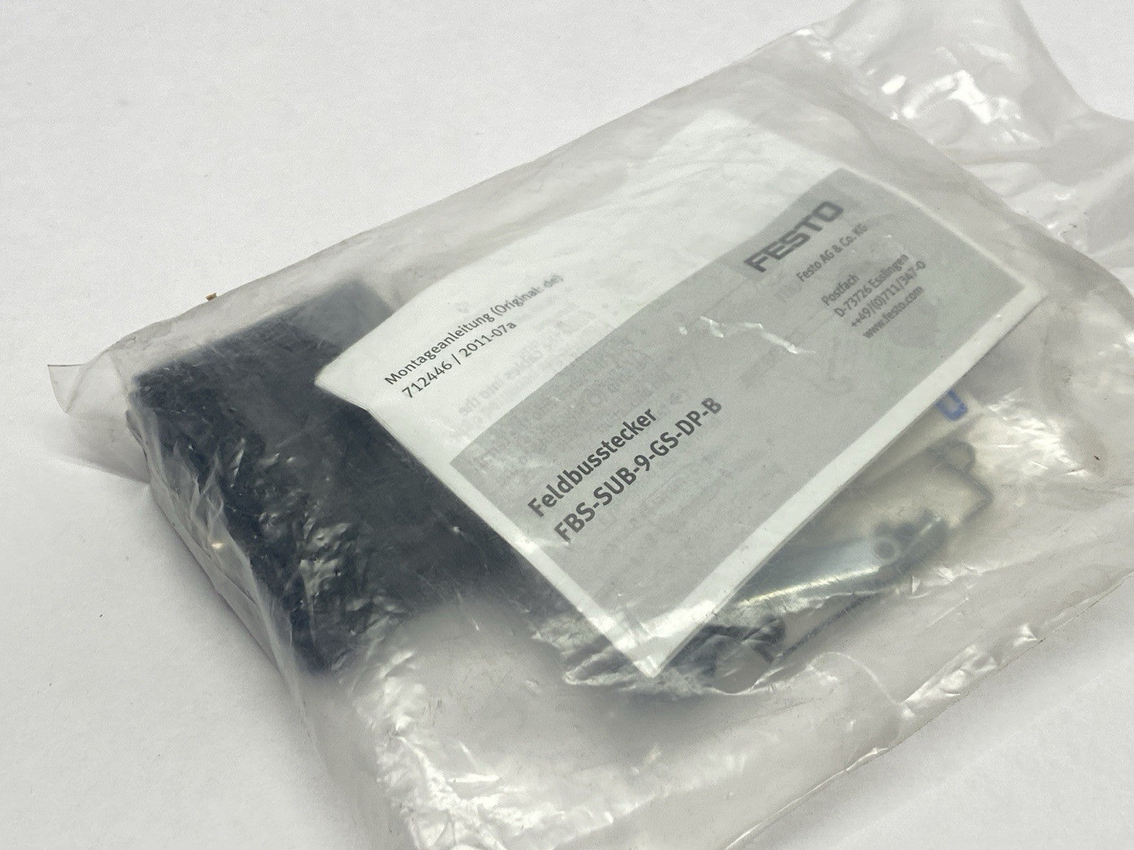 Festo FBS-SUB-9-GS-DP-B Valve Manifold Plug 532216 - Maverick Industrial Sales