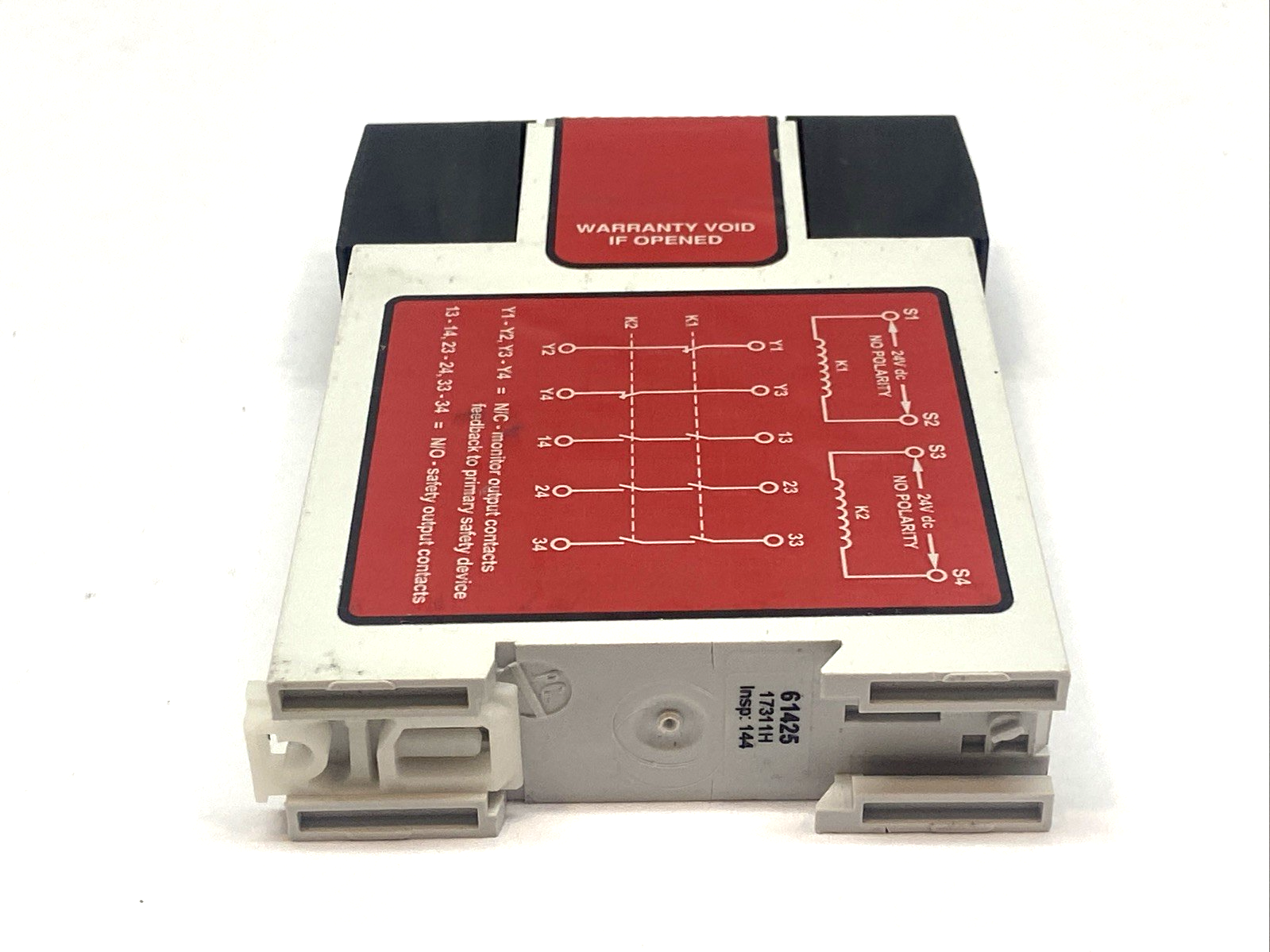 Banner IM-T-9A Machine Safety Relay Interface Module IP20 24VDC - Maverick Industrial Sales