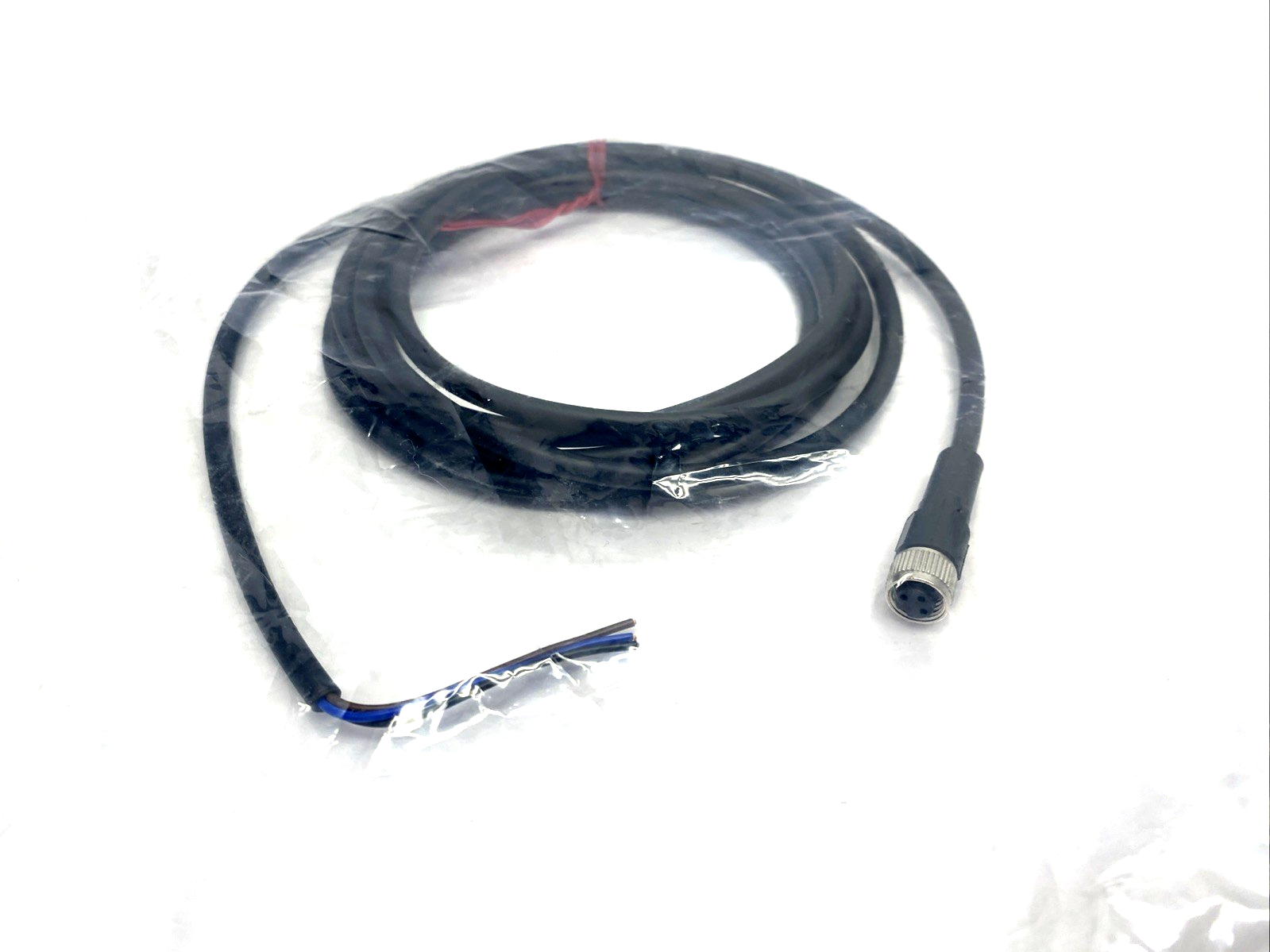 Keyence OP-87627 Connector Cable M8 3-Pin Female Straight 2m Standard - Maverick Industrial Sales