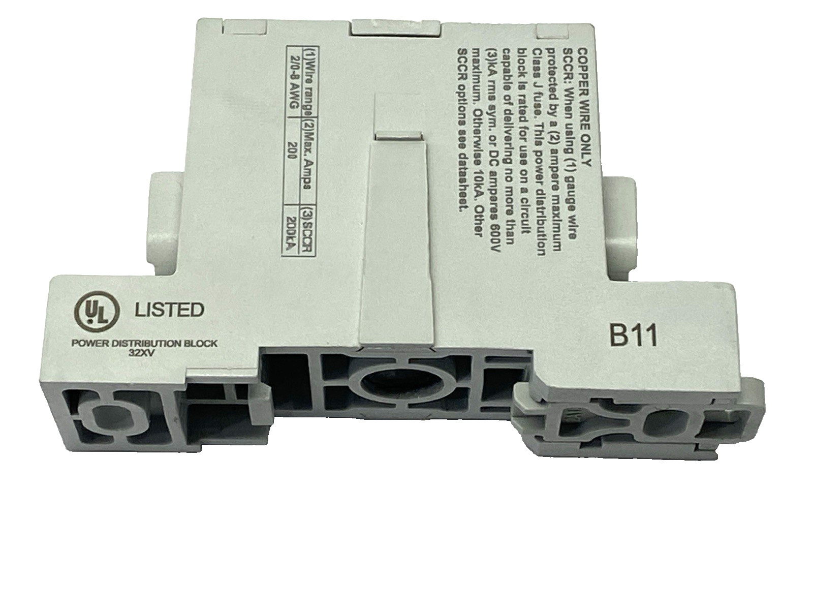 Edison EPDB101 Power Distribution Block 3/16" 600V 175A - Maverick Industrial Sales
