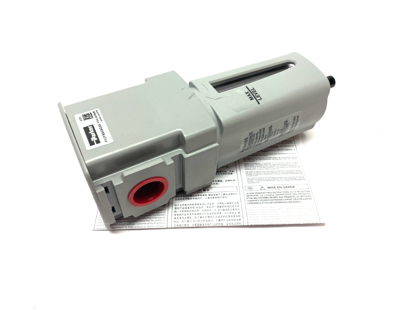 Parker P32FB949GAN Compact Airline Coalescing Filter 1/2" NPT Ports - Maverick Industrial Sales
