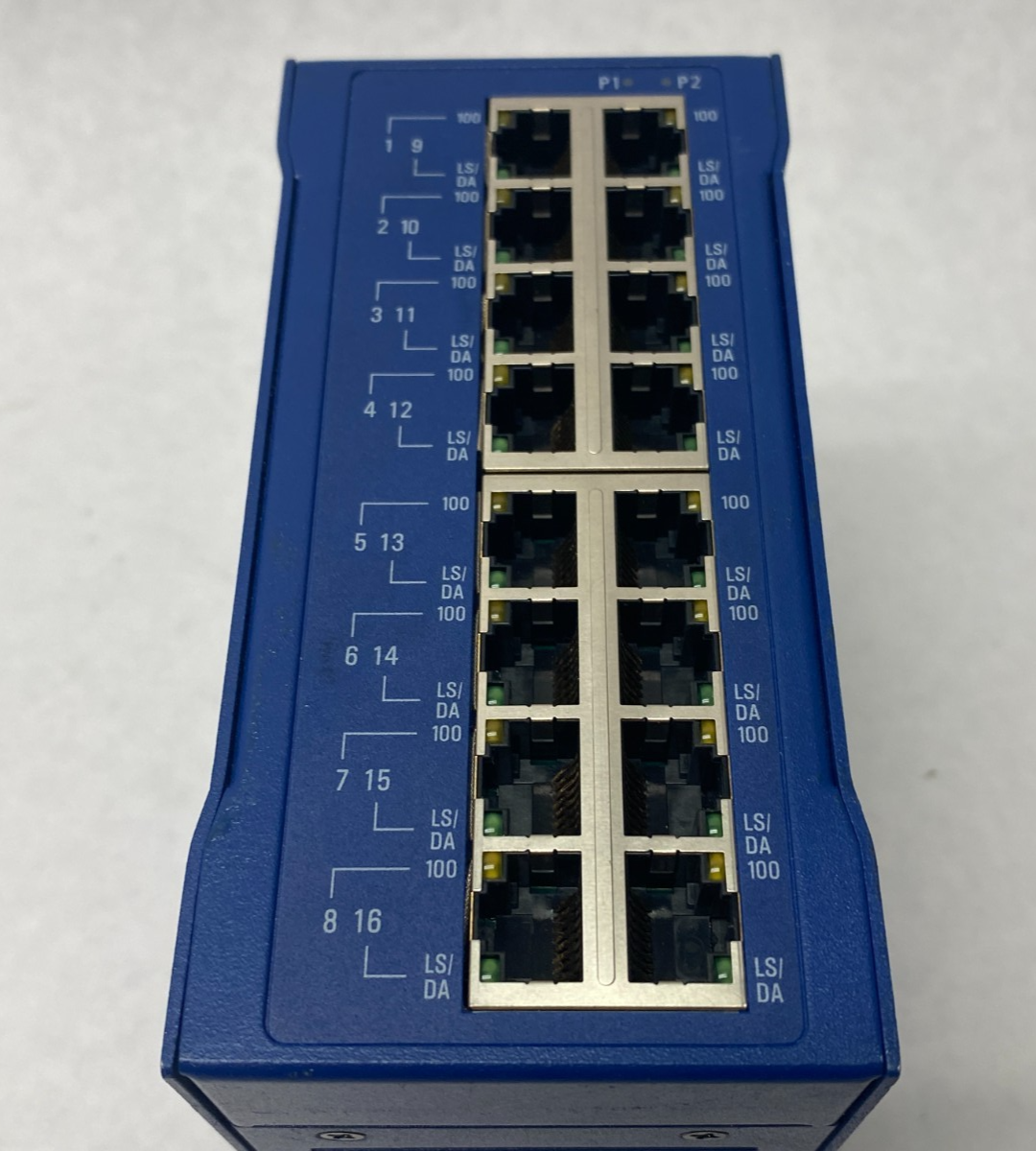 Hirschmann SPIDER II 16TX EEC Industrial Ethernet Rail Switch - Maverick Industrial Sales