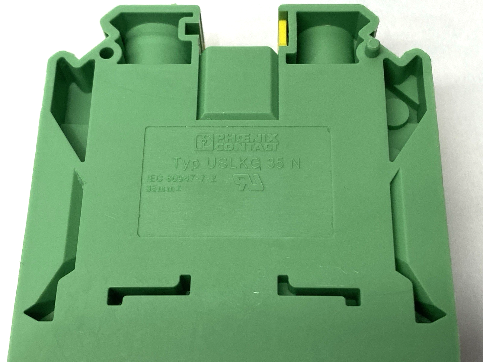 Phoenix Contact USLKG 35 N Protective Conductor Terminal Block 3074143 - Maverick Industrial Sales