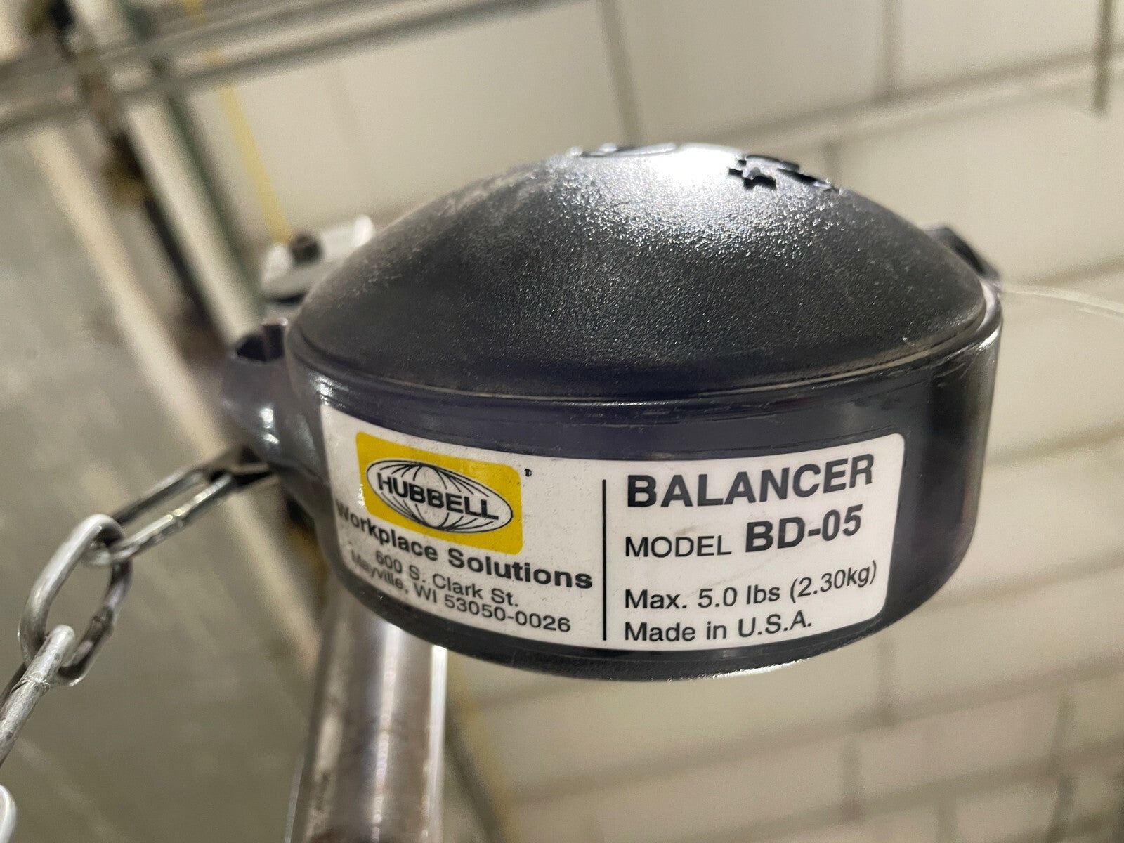 Desoutter D 53 Linear Positioning Arm, 5DU Balancer, Hubbell BD-05 - Maverick Industrial Sales