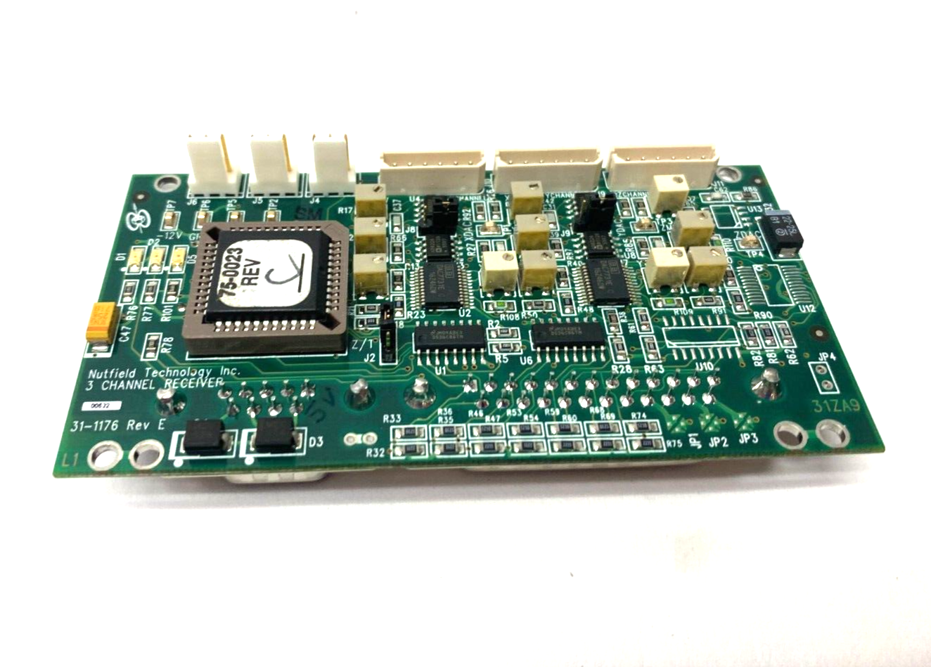 Nutfield Technology 31-1176 Rev. E Three Channel Receiver PCB Card - New – Open box - Maverick Industrial Sales