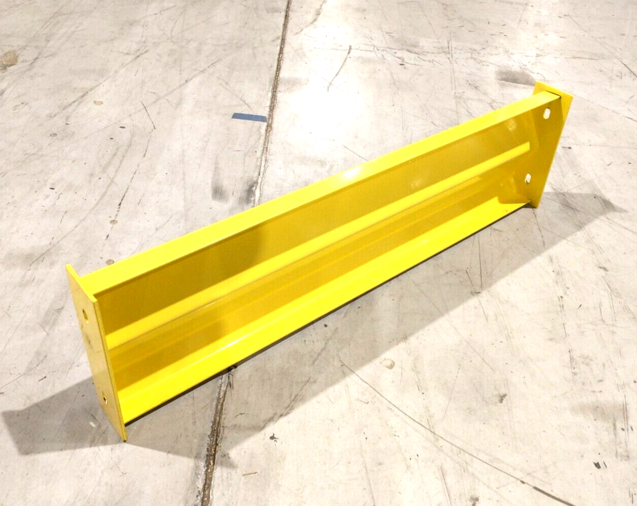 Bluff TGR4 Tuff Guard Warehouse Crash Guard 4' Safety Rail & Fasteners LOT OF 2 - Maverick Industrial Sales