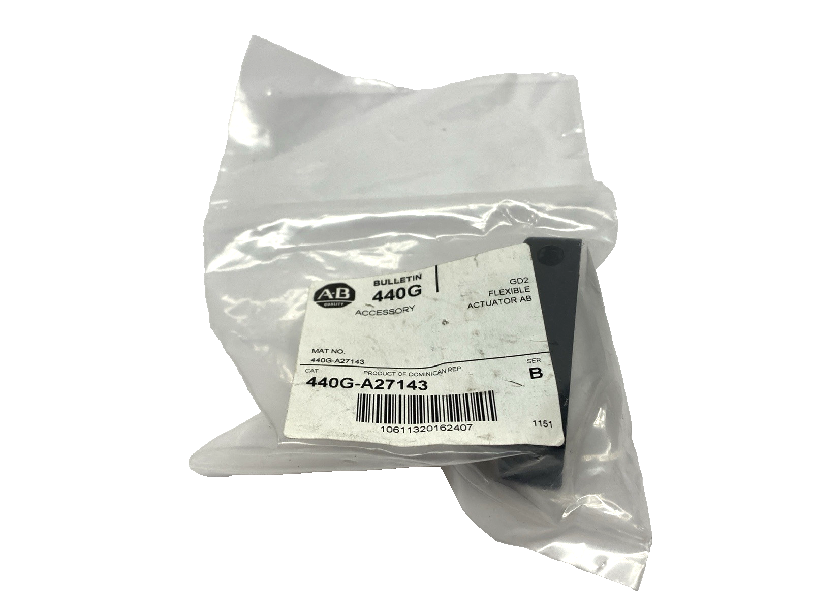 Allen Bradley 440G-A27143 Ser B Guardmaster Fully Flex Interlock Actuator Key - Maverick Industrial Sales